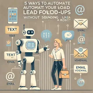 5 Ways to Automate Your Lead Follow-ups Without Sounding Like a Robot