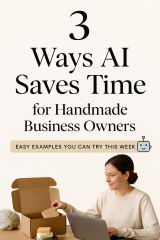 Ways AI Saves Time and Energy in a Small Product Business