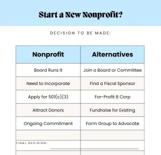 Nonprofit Alternatives