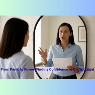 When the Spotlight Feels Too Bright: Lessons from My Public Speaking Fumbles