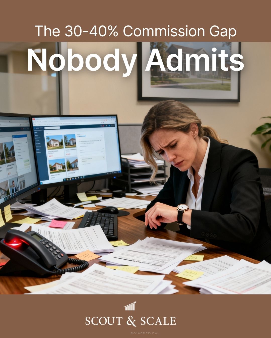 The 30-40% Commission Gap Nobody Admits