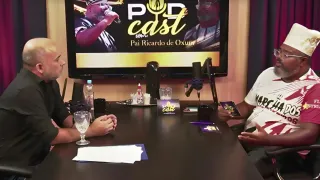 Mestre Lukas participa de podcast com Pai Ricardo de Oxum