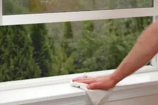 How to Clean Mouldy Window Sills