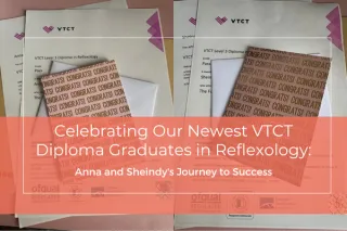 Celebrating Our Newest VTCT Diploma Graduates in Reflexology: Anna and Sheindy's Journey to Success