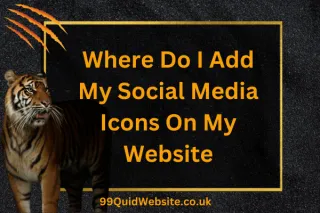 Where Do You Add Your Social Media Icons On Your Website?