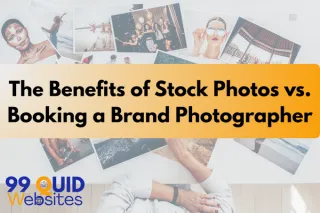 The Benefits of Stock Photos vs. Booking a Brand Photographer
