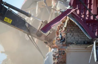 Demolition of the Former Rusty Gull Restaurant