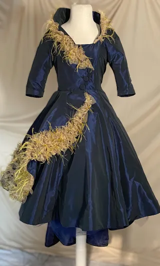 Midnight Gold Remembrance Dress