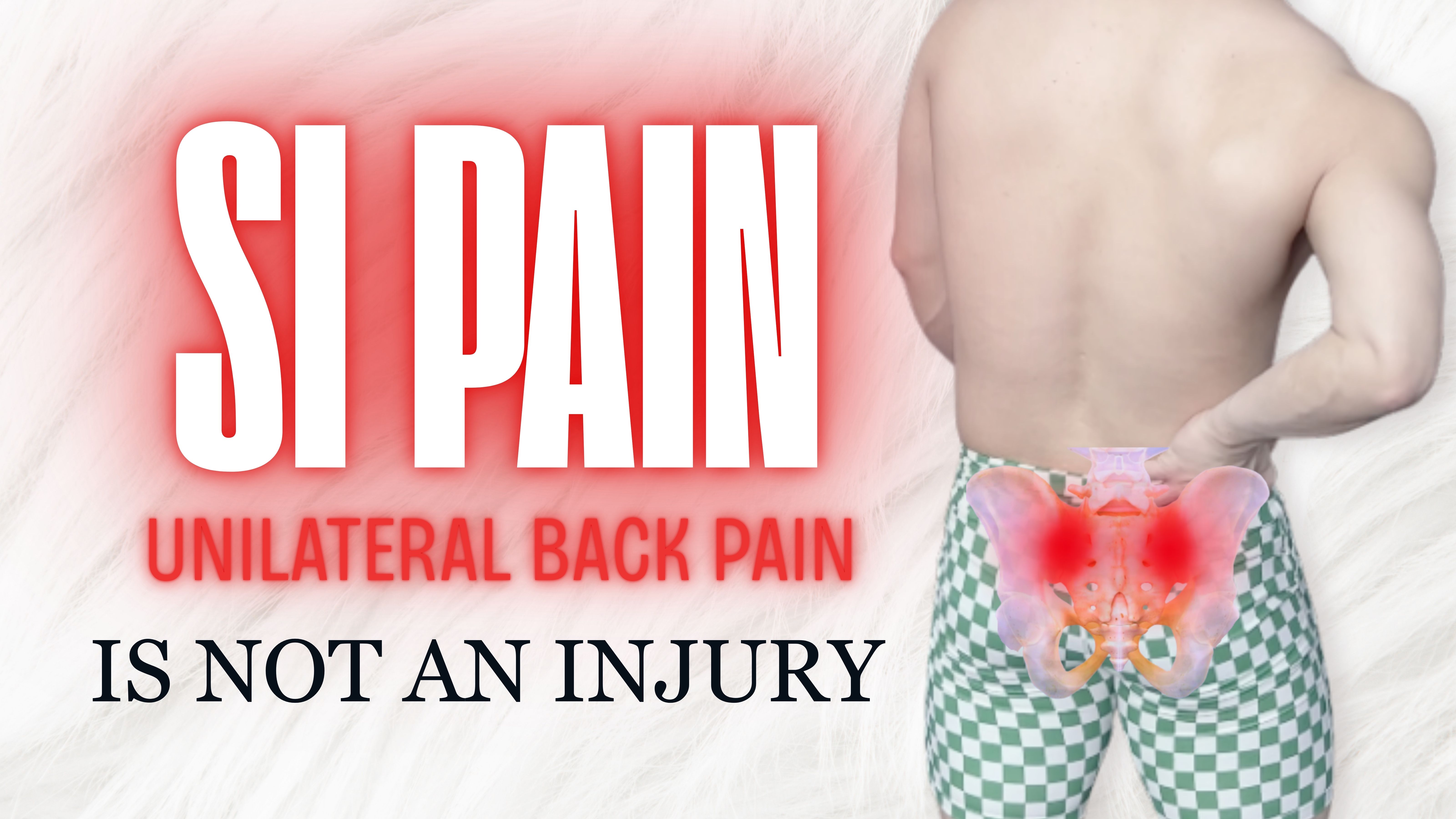 Sciatic pain and one-sided lower back pain: stop stretching it