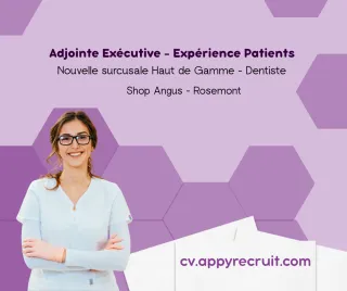 Adjointe exécutive – Expérience patient & transformation