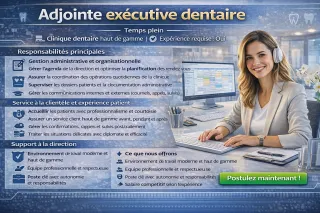 Adjointe exécutive dentaire