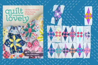 The Glitter Quilt Journey: From Hand-Piecing to Machine-Made Progress