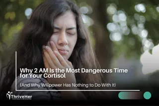 Why 2 AM Is the Most Dangerous Time for Your Cortisol - (And Why Willpower Has Nothing to Do With It)
