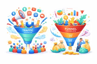 The Difference Between Traffic Problems and Funnel Problems