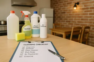 Checklist de limpieza para restaurantes y cocinas pequeñas