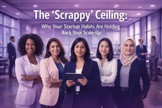 The 'Scrappy' Ceiling: Why Your Startup Habits Are Holding Back Your Scale-Up