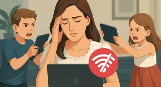 Why Everyone in the House Blames Each Other for Slow Internet