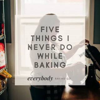 5 things I don't do in the kitchen