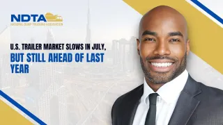 U.S. Trailer Market Slows in July, But Still Ahead of Last Year
