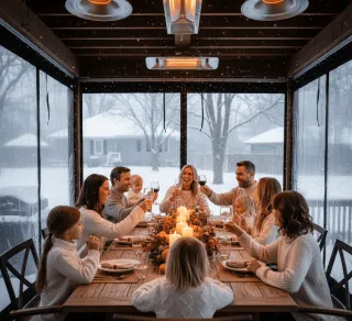 The Five-Month Surrender. Winter Patio Solutions for Northeast Homeowners