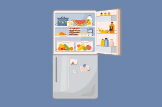 Labeling my refrigerator was magic! 