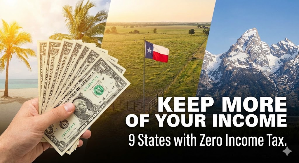 9 States With No State Income Tax: The 2026 Guide