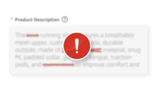 Prohibited keywords on Amazon