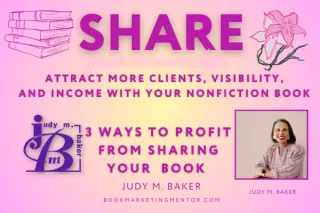 3 Ways to Profit from Sharing Your Book