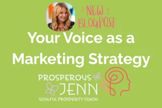 Your Voice as a Marketing Strategy