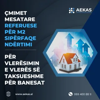 ÇMIMET MESATARE REFERUESE TË SHITBLERJES SË NDËRTESAVE QË PËRDOREN PËR QËLLIM BANIMI, SIPAS QYTETEVE, PËR ÇDO BASHKI, SIPAS QARQEVE.