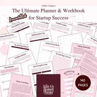 LaunchPad: The Ultimate Planner & Workbook for Startup Success