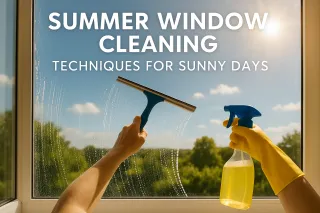Summer Window Cleaning: Techniques for Sunny Days