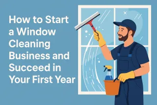 How To Start A Window Cleaning Business and Succeed In Your First Year