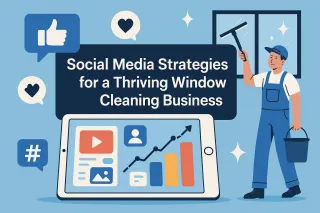 Social Media Strategies for a Thriving Window Cleaning Business