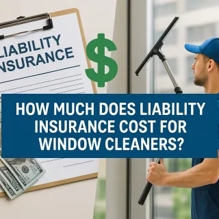 How Much Does Liability Insurance Cost for Window Cleaners?