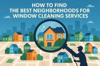 How to Find the Best Neighborhoods for Window Cleaning Services