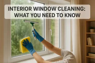 Interior Window Cleaning: What You Need to Know