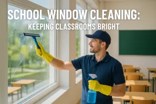 School Window Cleaning: Keeping Classrooms Bright