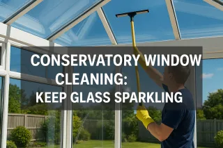 Conservatory Window Cleaning: Keep Glass Sparkling