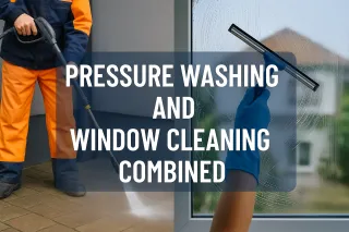 Pressure Washing and Window Cleaning Combined: The Ultimate Exterior Cleaning Solution