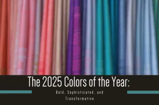 The 2025 Colors of the Year: Bold, Sophisticated, and Transformative