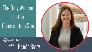 The Only Woman on the Construction Site