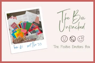 The Box Unpacked - The Positivity Box