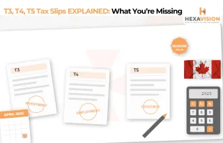 T3, T4, T4A, T5 Tax Slips Explained for IT Filing 2025