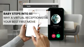 Baby Steps into AI: Why a Virtual Receptionist is Your Best First Move