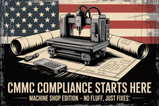 CMMC on the Shop Floor: A No-BS Guide for CNC & Aerospace Machine Shops