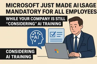 Why Microsoft's "Use AI or Hurt Your Career" Mandate Should Wake Up Every Executive Still Treating AI as Optional
