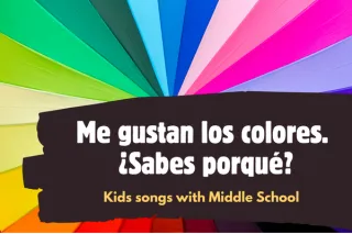 Me gustan los colores. ¿Sabes porqué?
