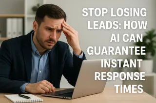 Stop Losing Leads: How AI Can Guarantee Instant Response Times