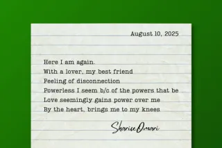 Journal Entry: Pouring In